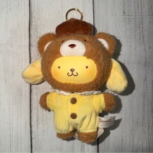 Sanrio Latte Baby Pompompurin Keychain Plush
